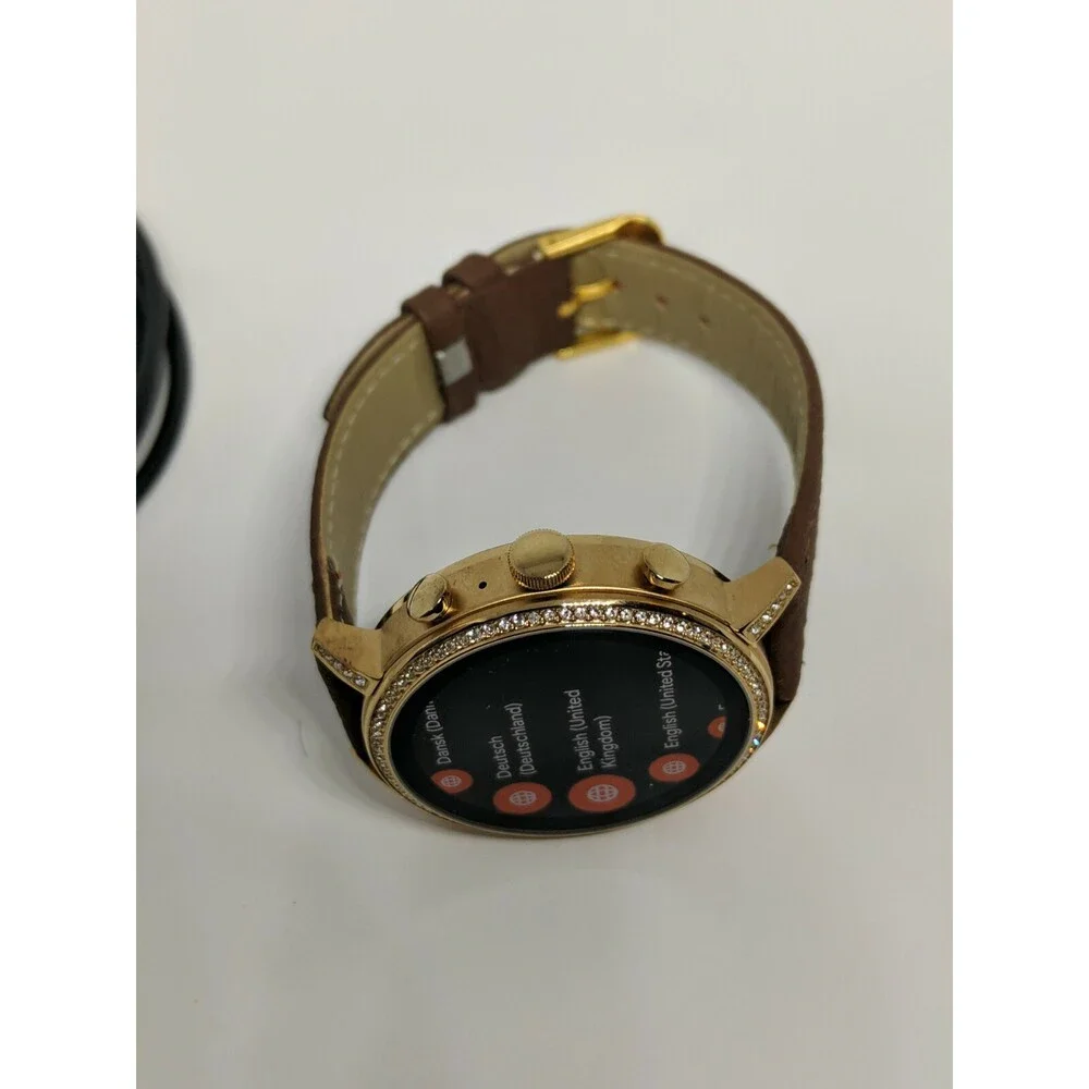 Fossil Gen 4 Authentic Genuine Digital Smart Watch FTW6015 BK243